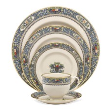 Lenox Autumn Gold-Banded Fine China 5-Piece Place Setting (MISSING SAUCER)