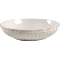 Lenox French Perle Groove White Pasta Bowl, 18.oz
