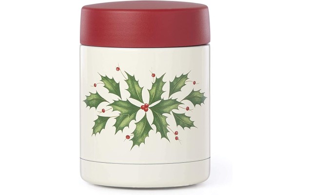  Holiday Small Insulated Food Container, 12 oz