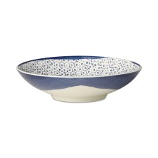 Lenox Market Place Place Setting Bowl, White/Blue, 7.5”