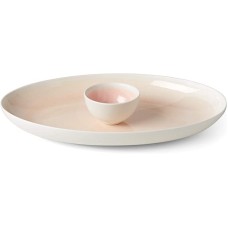 Lenox Naomi Bay Chip & Dip, Multi, 17.” x 11.5″
