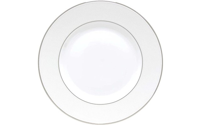  Opal Innocence Stripe Dinner Plate, 1.50 LB, White