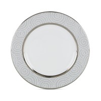 Lenox Pearl Beads Salad Plate, 0.70 LB, White