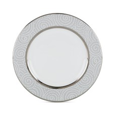 Lenox Pearl Beads Salad Plate, 0.70 LB, White