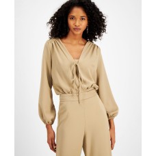 Lerumi Womens Everly Tie-Front Tops