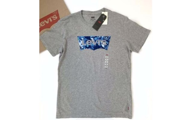 Levi;s Mens Fuedal T-Shirts, Gray, Medium