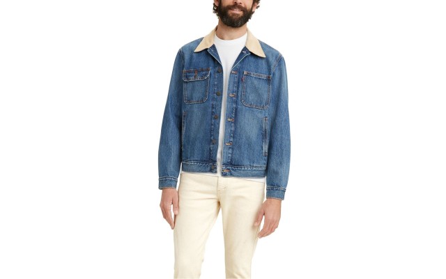 Levi’s Mens Stock Trucker Jackets, Blue, XX-Large