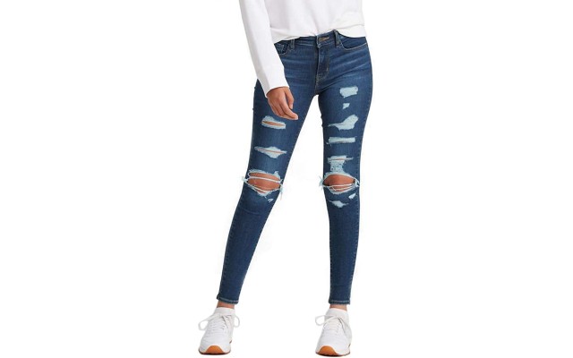 Levi’s Women’s 710 Super Skinny Jeans, Indigo, 26 (US 2) R