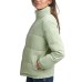 Levi’s Women’s Corduroy Puffer Jacket, Light Green/XL