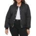 Levi’s Women’s Diamond Quilted Bomber Jacket, Black, X-Small