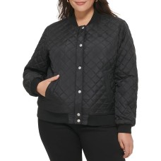 Levi’s Women’s Diamond Quilted Bomber Jacket, Black, X-Small