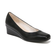 LifeStride Groovy Wedge Pumps Women’s Shoes, Black, 9.5M