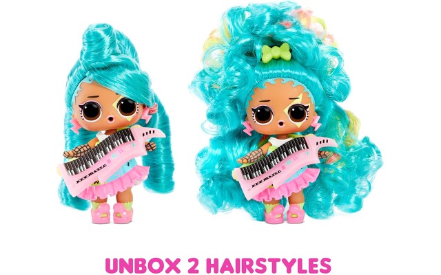 LOL Surprise Remix Hair Flip Tots with Hair Reveal & Music Mini Figurine