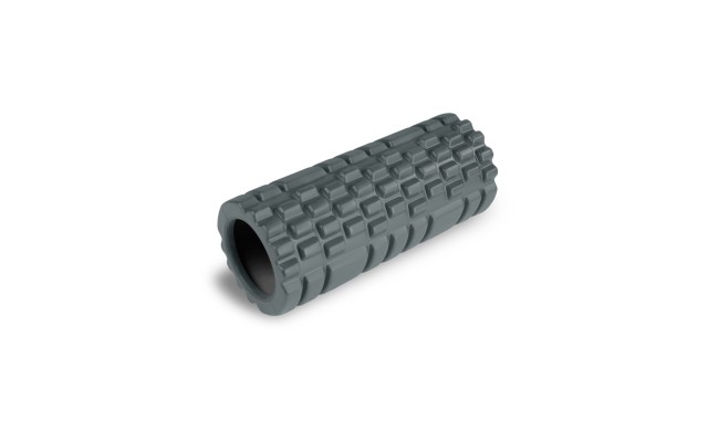  Fitness Yoga Foam Roller, Gray, 18 x 6 x 4