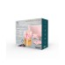  Wireless Bluetooth Speaker Lamp with Himalayan Salt + Satin Sleep Kit, Pink