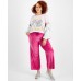  Womens Trendy Plus Size Graphic T-Shirts, Purple, 2X