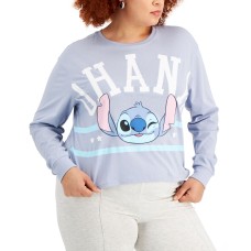 Love Tribe Womens Trendy Plus Size Ohana-Graphic T-Shirts