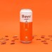 Luckies of London Ale-Beer-Inspired Puzzles in A Can, Orange, Tin 15 x 6.6cm