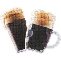 Luckies Of London Beer Puzzle, Stout, Black, Tin 15 x 6.6cm