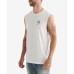  Mens Muscle Tee, X-Large, White