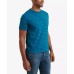  Mens Short Sleeve Sunset Wave Stripe Crew Neck T-shirt, Medium