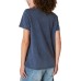  Women’s Janis Classic Crew Tee Dress, Blues, Small