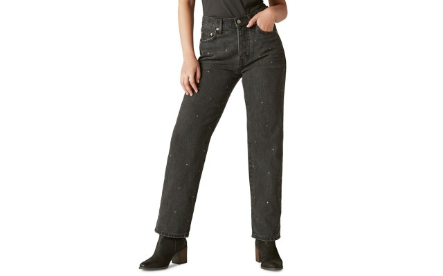  Women’s Lucky Legend High-Rise 90s Loose-Fit Jeans, Diamond Hallow, 6/28