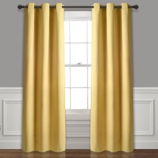 LUSH DÉCOR Absolute Blackout 76″ x 84″ Curtain Pair