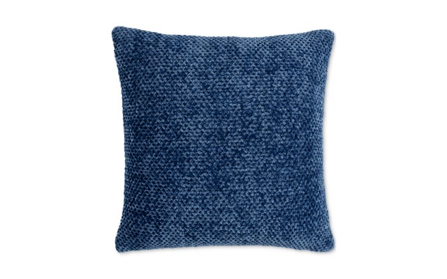  Braided Decorative Pillow, 18″ X 18″ – Limoges Blue