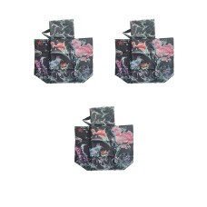 Macys X Oceancycle from Beach to Bag 1 Reusable Shopping Tote Bags Choose Style, Blue Black