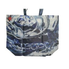 Macys X Oceancycle from Beach to Bag 1 Reusable Shopping Tote Bags Choose Style, Blue Black