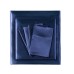  Essentials Satin 6-Pc. Sheet Set, Queen Bedding, Navy, Queen