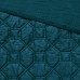  Harper Quilted Velvet 3-Pc. Coverlet Set, Full/Queen, Emerald
