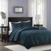  Harper Quilted Velvet 3-Pc. Coverlet Set, Full/Queen, Emerald