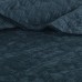 Harper Quilted Velvet 3-Pc. Coverlet Set, Full/Queen, Emerald