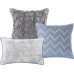  Luna 6-Pc. Quilt Set, Full/Queen, Navy