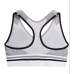  Little & Big Girls Seamless Sports Bra (Gray, M)