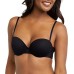  Womens DreamWire Multiway Strapless Underwire Bra DM2310, Black, 38B