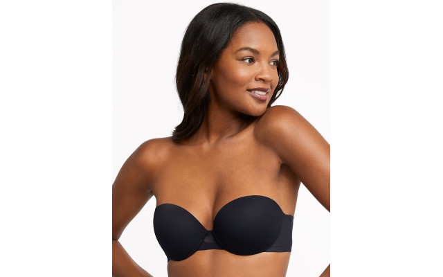  Womens DreamWire Multiway Strapless Underwire Bra DM2310, Black, 38B