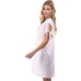  Cold Shoulder Topper, Blush, One-size