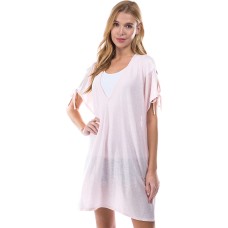 Marcus Adler Cold Shoulder Topper, Blush, One-size
