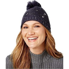 Marcus Adler Starburst Pom-Pom Hat ,Navy,One Size