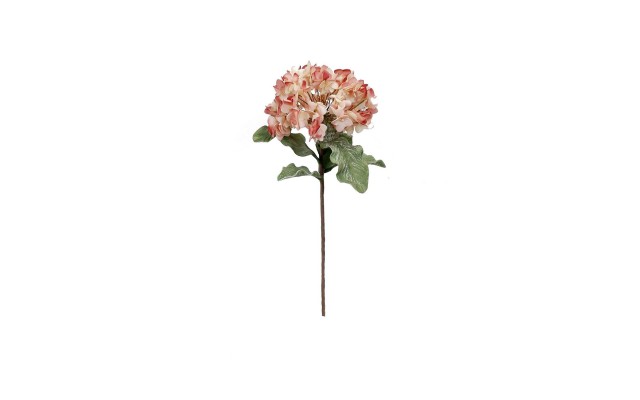 Marshall Home and Garden EVA Foam Pink Flowers with Green Leaves and a Brown Stem, 35″