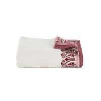 Martex Festive Frameborder Jacquard Bath Towels, 27x54