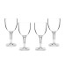 Collection Acrylic Wine Glass, Clear, Pack 4
