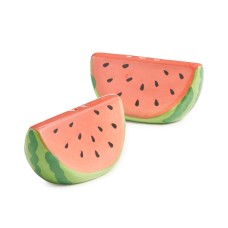 Martha Stewart Collection Bbq Figural Watermelon Salt & Pepper Shakers