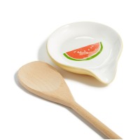 Martha Stewart Collection Bbq Spoon Rest, Watermelon
