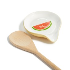 Martha Stewart Collection Bbq Spoon Rest, Watermelon