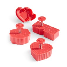 Martha Stewart Collection, Dough-Cutters, Set of 4