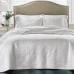  Embroidered Silky Satin Sham, Standard, 20″ x 26″